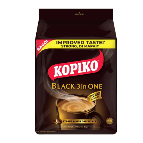 Kopiko Black 3in1 30gr (10 Bagsx30g)