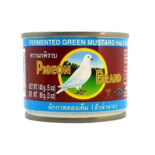Mustard Pickled Green 140gr (Pigeon)