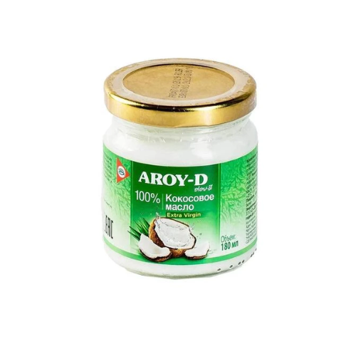 EXTRA VIRGIN COCONUT OIL AROY -D 180ML