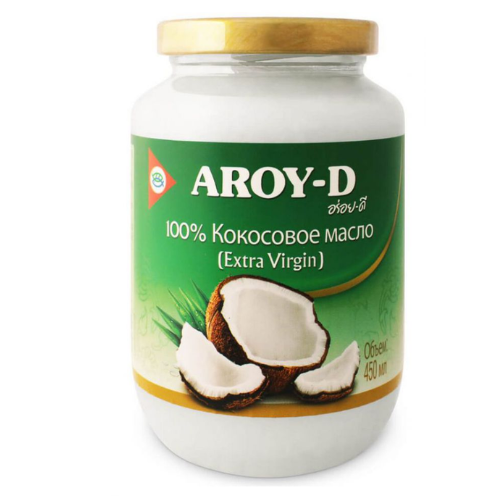 EXTRA VIRGIN COCONUT OIL AROY-D 450ML