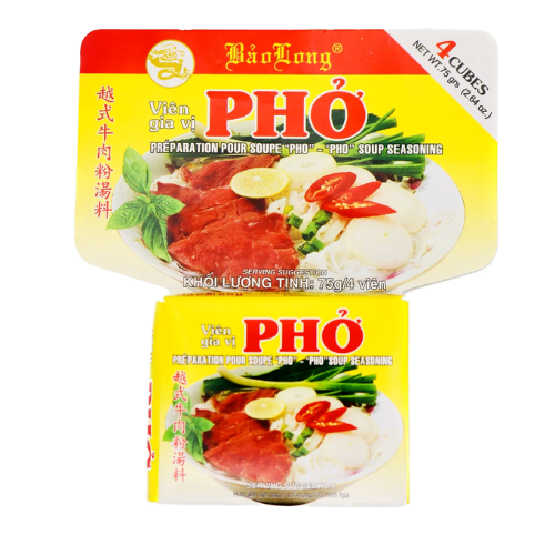 Seasoning Beef cube for Pho Vietnamese Soup 75g