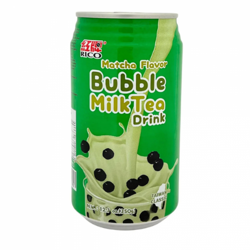 Rico Bubble Milk Tea Drink Matcha 350 Ml