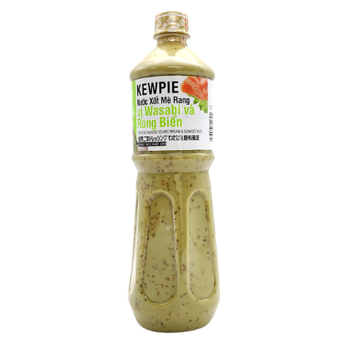 QP Dressing Roasted Sesame Wasabi & Seaweed 1L
