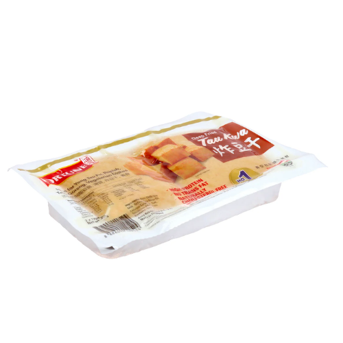 Fortune Pressed Tofu Deep Fried  (Tau Kwa ) 350g