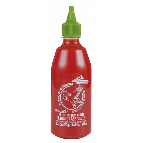 Sriracha Hot Chilli Lemongrass  Uni Eagle 520g