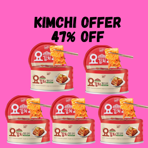 BIG OFFER Yokimchi Sliced Kimchi 160g X 5pc
