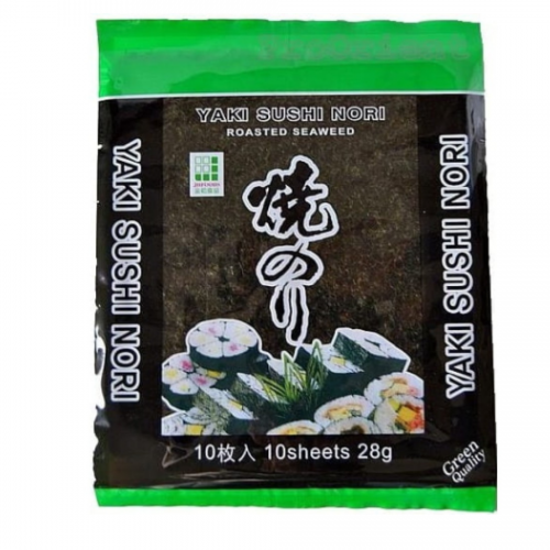 Seaweed roasted qual. green JHFOODS  25g