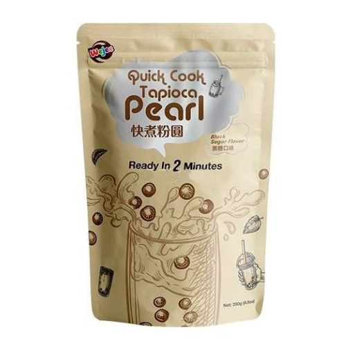 Tapioca Pearls Brown Sugar Flavor  250 G WEJEE