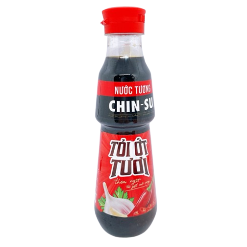 Chin Su Soy Sauce With Garlic & Chilli 330ml(Vietnam)