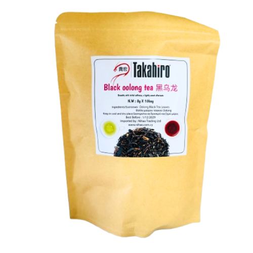 Takahiro Black Oolong  Tea 80gr (10x8gr )