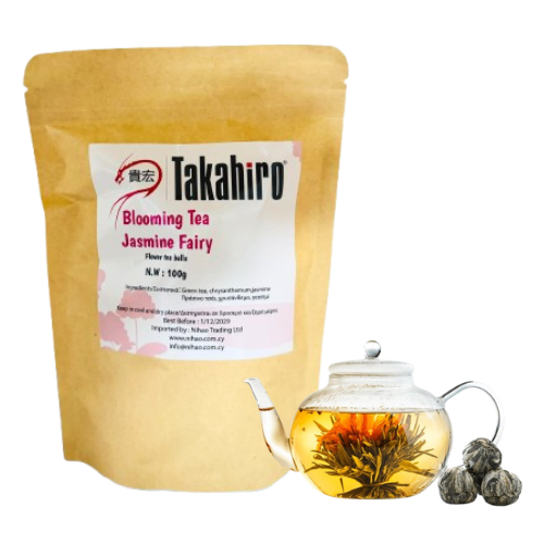 Takahiro Jasmine Fairy Blooming Tea 100gr (10x10gr)