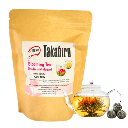 Takahiro Slender & Elegant Blooming Tea 100gr (10x10gr)