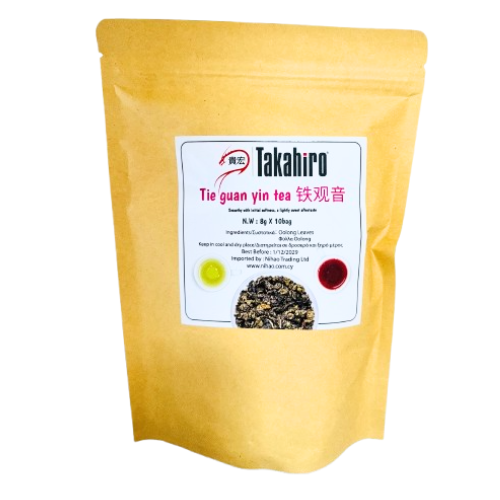 Takahiro Tie Guan YinTea (premium oolong tea ) 80gr (10x8gr )