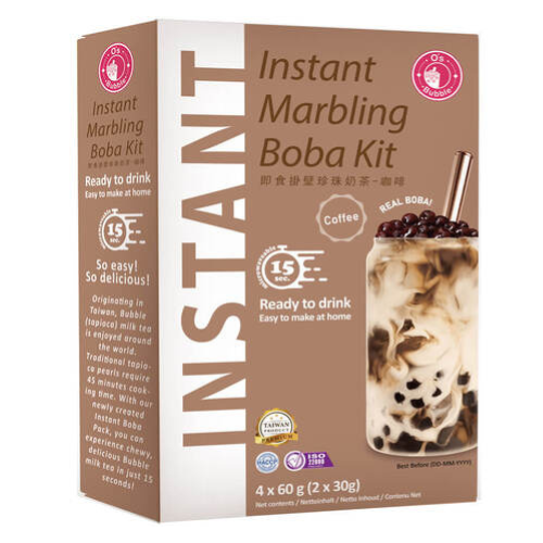 Instant Boba Kit coffee O's BUBBLE 240g