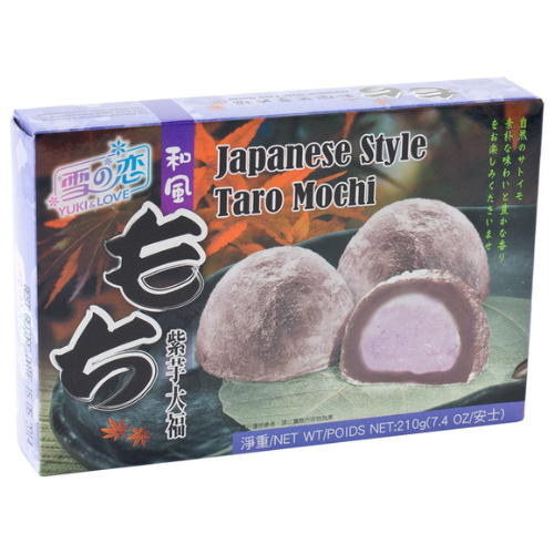 Mochi japanese Rice cake Taro Y&L 210g