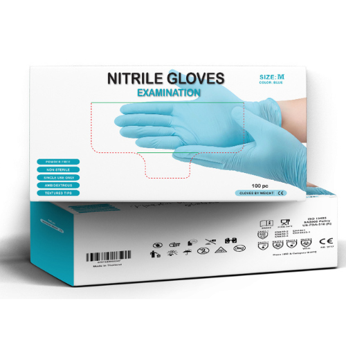 Nitrile Gloves Medium 100pc