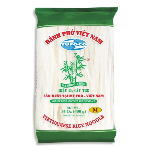 Pho Rice Noodles Medium Bun Tuoi 400g
