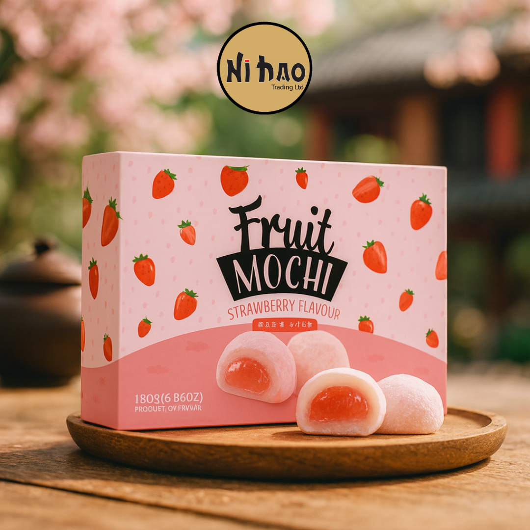 Love & Love Fruit Mochi - Strawberry 180g