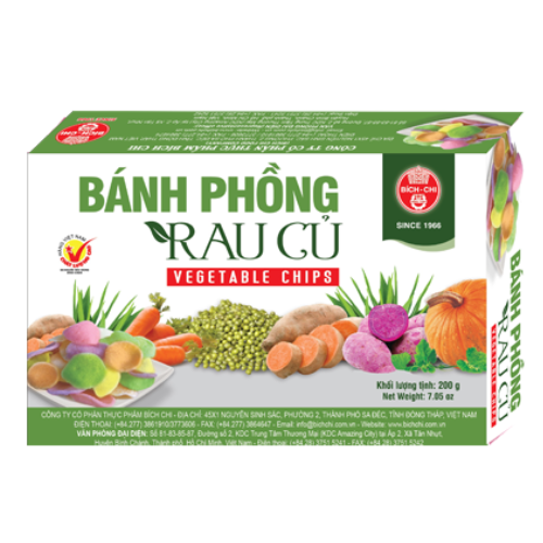 Vegetable Chips  (Bich-Chi) 200gr