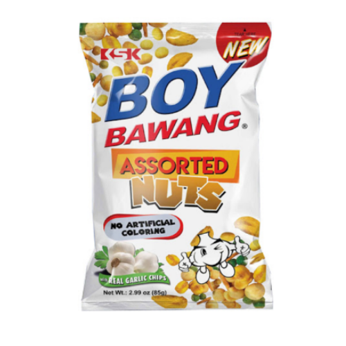 Boy Bawang Assorted Garlic Nuts 85gr