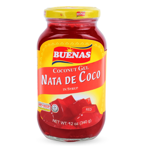 Buenas Nata De Coco Coconut Gel Red  340g