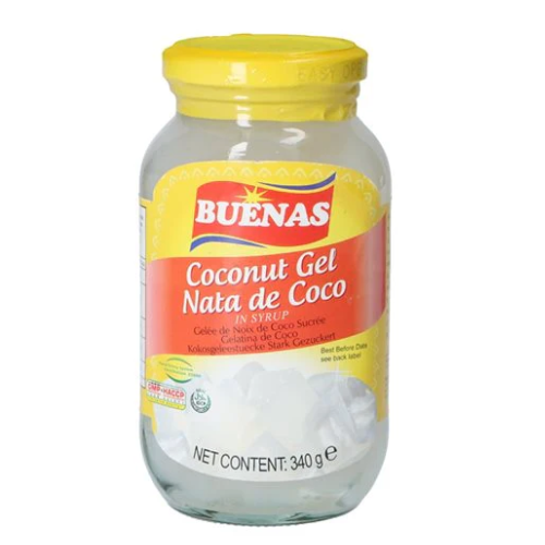 Buenas Nata De Coco Coconut Gel White 340g