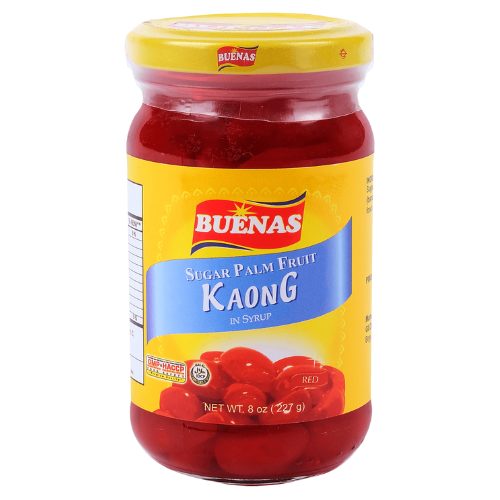Buenas Sugar Palm Fruit (Kaong) Red 340g