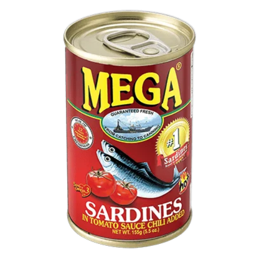 Mega Sardines in Tomato sauce w/ Chilli 115g