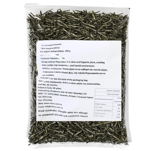 Seasoned Nori Shredded  100g