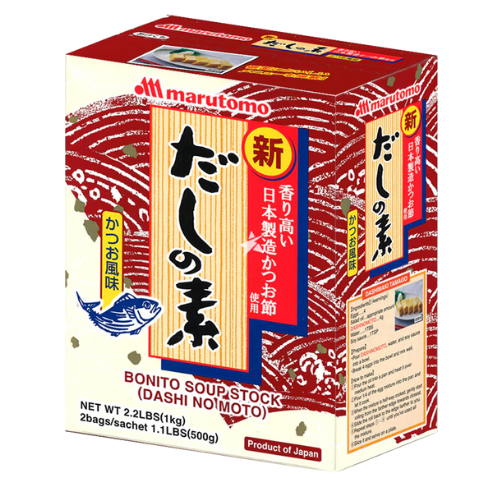 Marutomo DashiNoMoto (Bonito Soup Stock) 1KG (500G X 2)