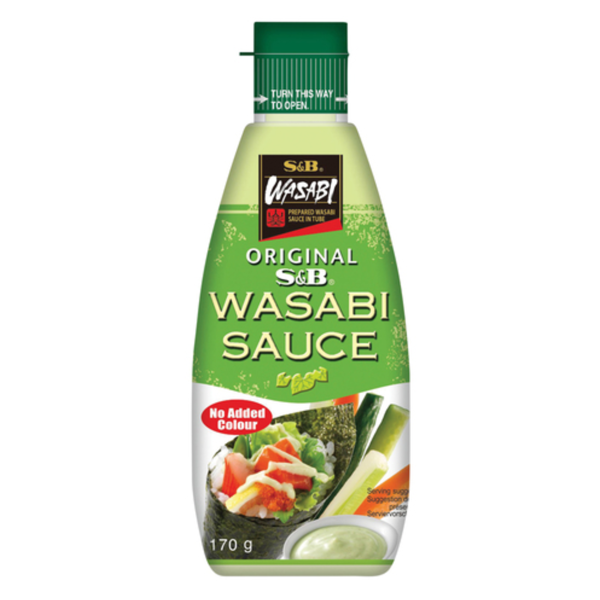S&B Original Wasabi Sauce – 170g