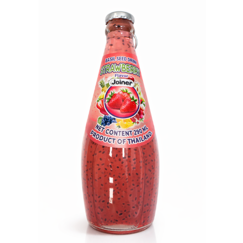 Joiner Strawberry Juice With Basil Seed 290ml