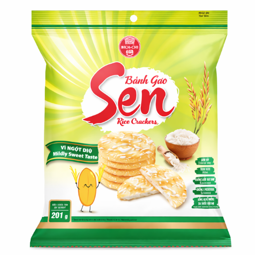 Sen Rice Cracker Mildy Sweet 201g