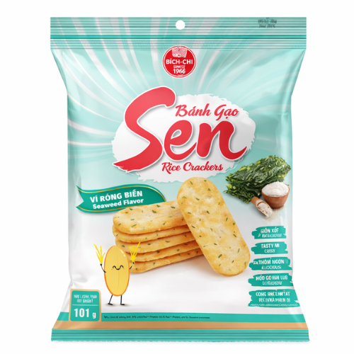 Sen Rice Cracker Seaweed Fl. 101g