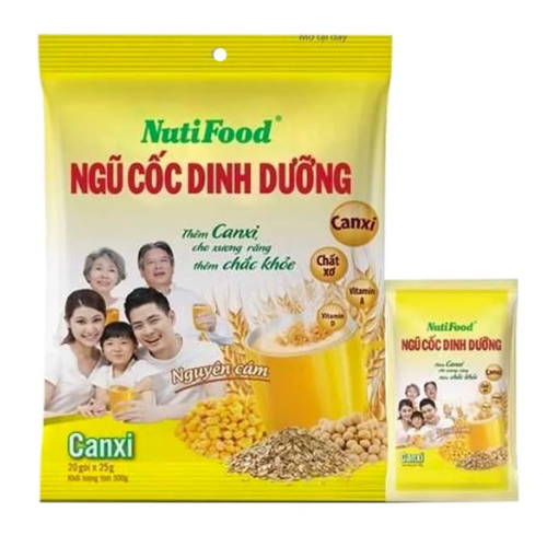 Nutritious Calcium Cereal Powder (25gX20 packs) 500gr