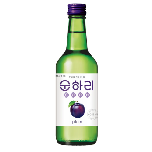 Soju Lotte Plum 12% Vol 350ml