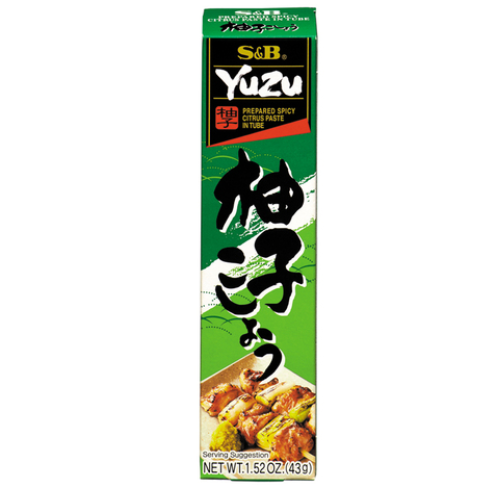 S&B Spicy Citrus Yuzu Paste in Tube 43gr